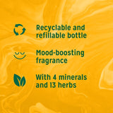 Radox Feel Restored Tropical Blends shower gel, imported from the UK