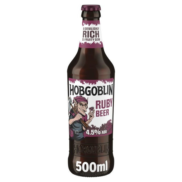 Hobgoblin Ruby Ale 500ml, UK version
