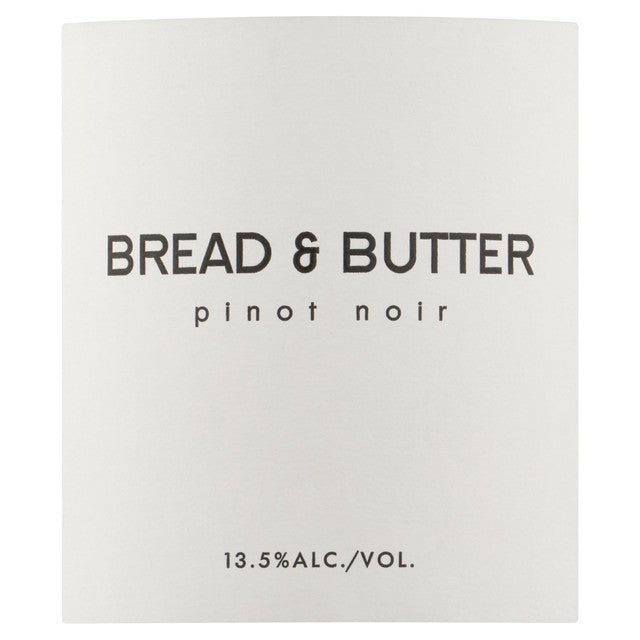 Bread & Butter Pinot Noir red wine 75cl - British product