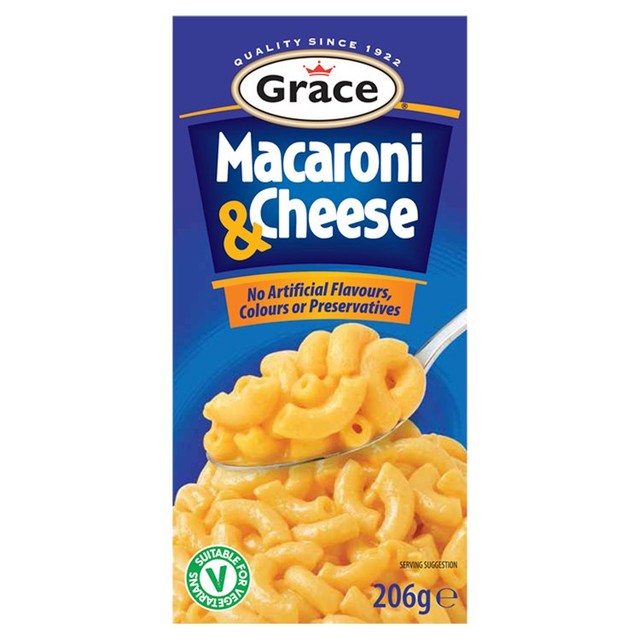 Grace Macaroni & Cheese pasta with cheese sauce 206g, UK version