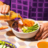 Nojo Orange Poke Dressing Gluten Free 200ml, imported from the UK