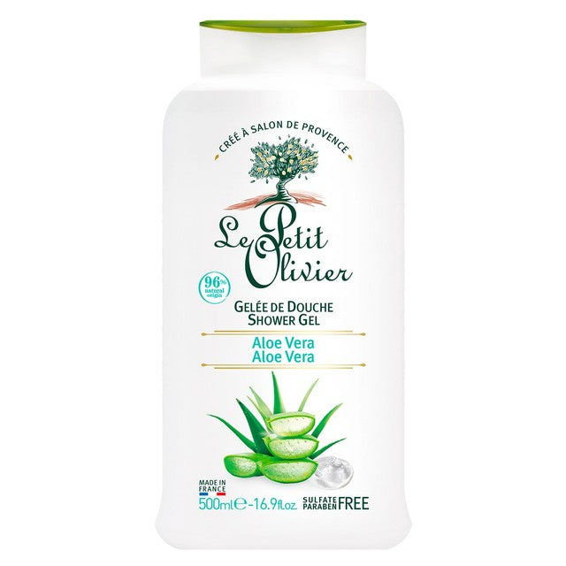 Le Petit Olivier shower gel Aloe Vera 500ml, UK version