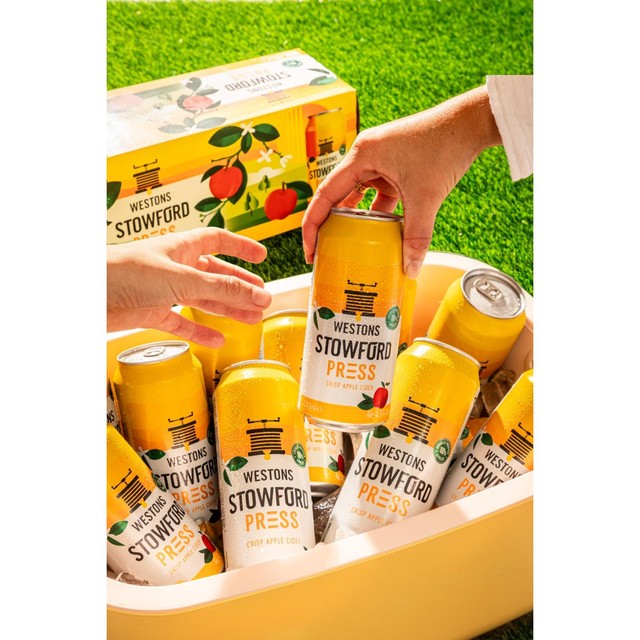 Stowford Press medium dry cider multipack 10 x 440ml (British brand)