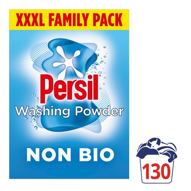 Persil non bio sensitive washing powder 130 washes, imported from the UK