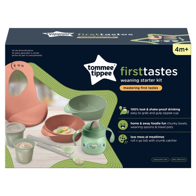 Tommee Tippee baby weaning starter kit (British brand)