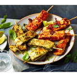 M&S chilli halloumi kebabs 225g, imported from the UK