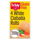 Schar gluten-free ciabatta rolls 4-pack (British brand)