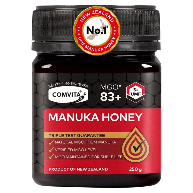 Comvita Manuka Honey MGO 83+ UMF 5+ 250g - British product