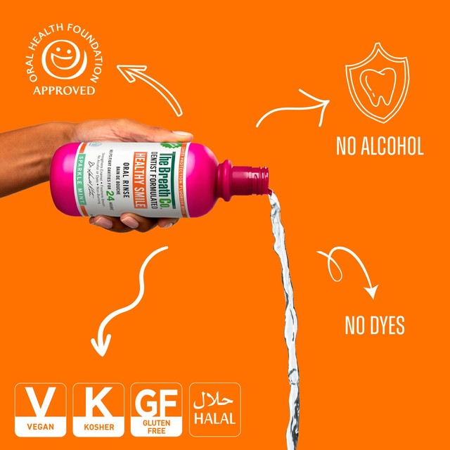 The Breath Co Healthy Smile Mouthwash UK version