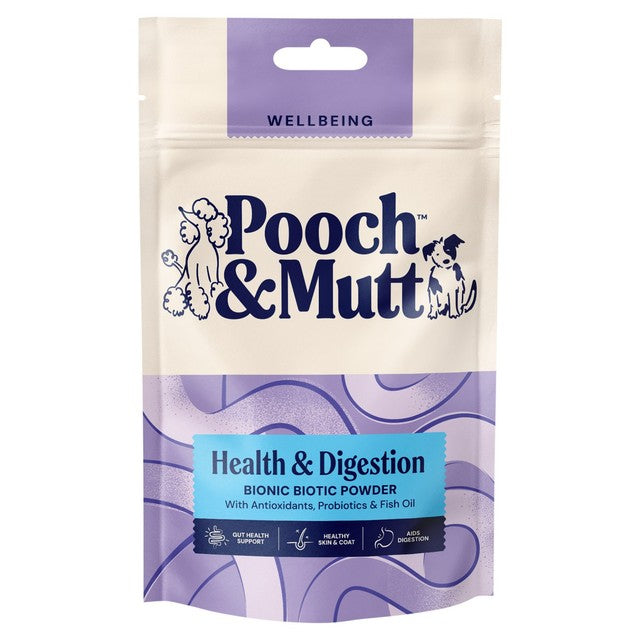 Pooch & Mutt Bionic Biotic dog supplement 200g, imported from the UK