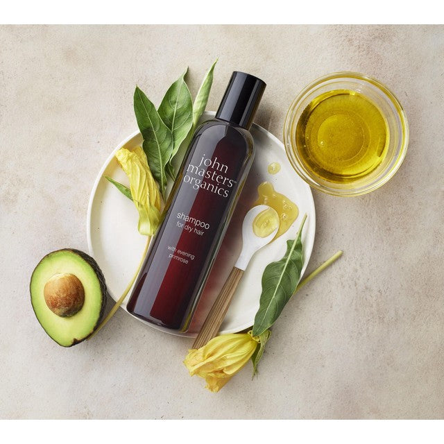 John Masters Organics dry hair shampoo with evening primrose 236ml, UK version