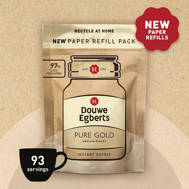 Douwe Egberts Pure Gold instant coffee 150g - British product