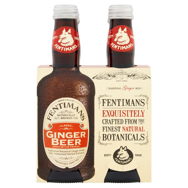 Fentimans ginger beer 4 x 275ml - British product
