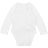M&S Baby Pure long sleeve bodysuits white imported from the UK