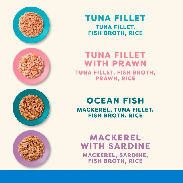Applaws cat food fish selection multipack 24x70g - British product
