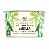 M&S Madagascan Vanilla West Country Yogurt 150g, imported from the UK