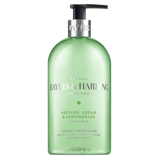 Baylis & Harding Vetiver Cedar Lemongrass hand wash 500ml - British product