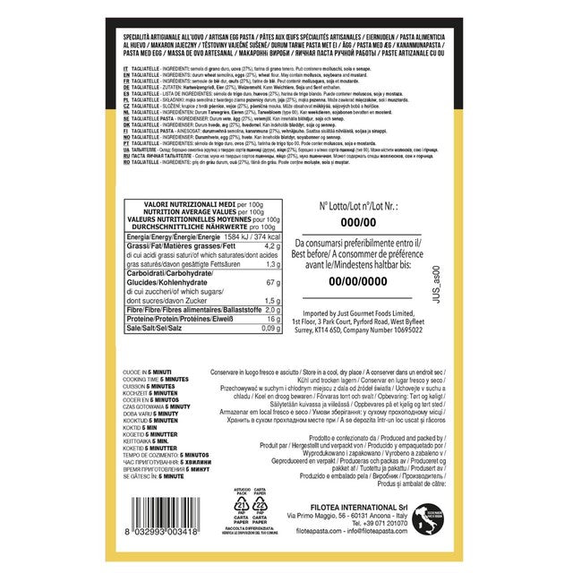 Filotea Tagliatelle 250g - British product