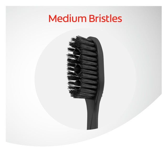 Colgate 360 Deep Clean Charcoal Medium Toothbrush - British product