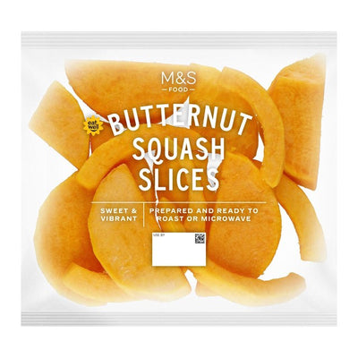 M&S M&S Butternut Squash Skiver Forberedt Grønnsak 400g- Kjøp online hos McGrocer