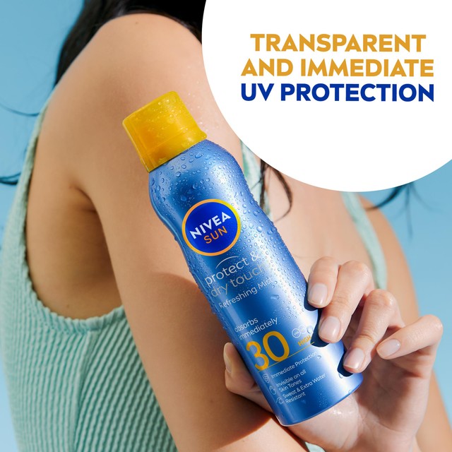 NIVEA SUN Protect & Dry Touch SPF 30 Mist Sunscreen Spray