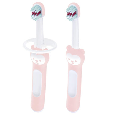 MAM Baby's Toothbrush Double Pack with Safety Shield