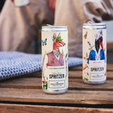 The Uncommon English white wine spritzer cans 4 x 250ml (British brand)
