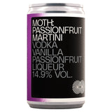 Moth Passion Fruit Martini canned cocktail 125ml, imported from the UK