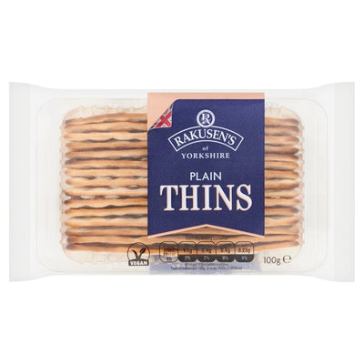 M&S Rakusen's Pur Weizen Cracker Thins 100g - Online bei McGrocer kaufen