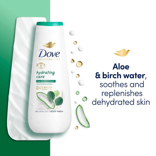 Dove Body Wash Aloe Vera & Birch Water 400ml - British product