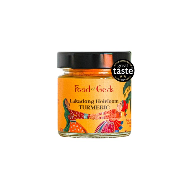 Food of Gods Lakadong turmeric powder 50g - British product