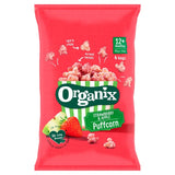Organix Strawberry Puffcorn toddler snack 40g multipack, imported from the UK