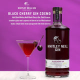 Whitley Neill black cherry gin 70cl (British brand)