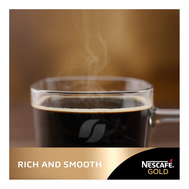 Nescafe Gold Blend decaffeinated instant coffee 95g, imported from the UK