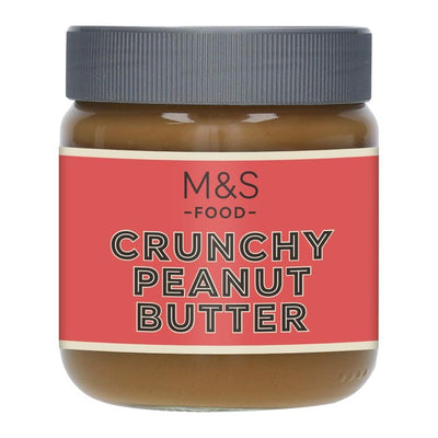 M&S M&S Crunchy Peanut Butter 340g- Buy online at McGrocer