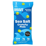 Brave sea salt roasted peas 35g - British product