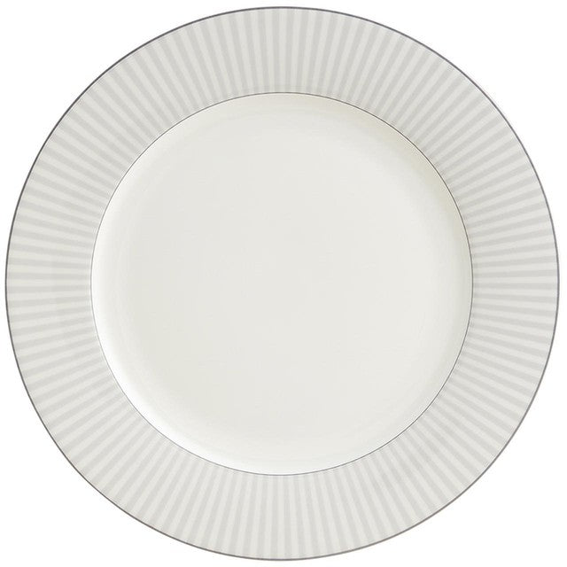 M&S bone china dinner plate grey mix 28cm, imported from the UK