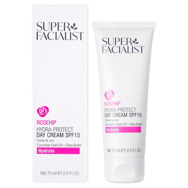 Super Facialist Rose Hydrating Day Cream 75ml (British brand)