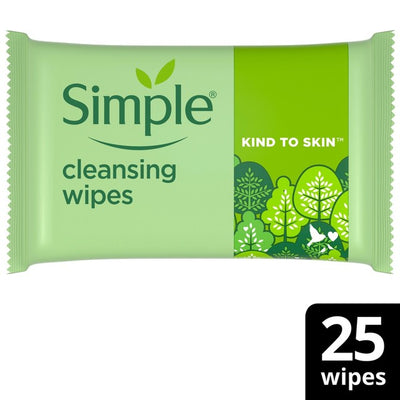 M&S Simple Kind to Skin Biodegradable Face Wipes 25 Pack- Buy online at McGrocer