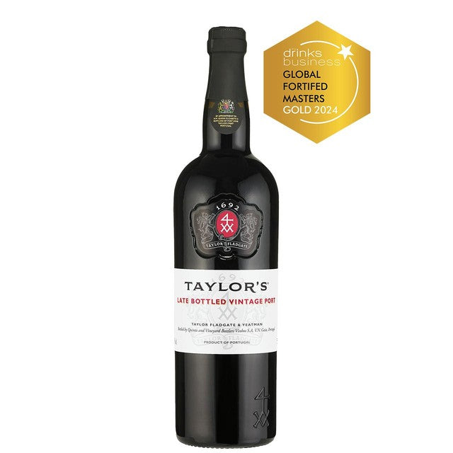 Taylor's Late Bottled Vintage Port 75cl Glass Bottle (British brand)