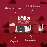 Kallo Beef Stock Cubes 8 x 11g, UK version