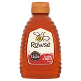 Rowse Dark & Rich Honey in a plastic bottle, imported from the UK