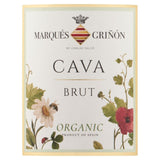 Marques de Grinon Organic Cava 75cl, imported from the UK