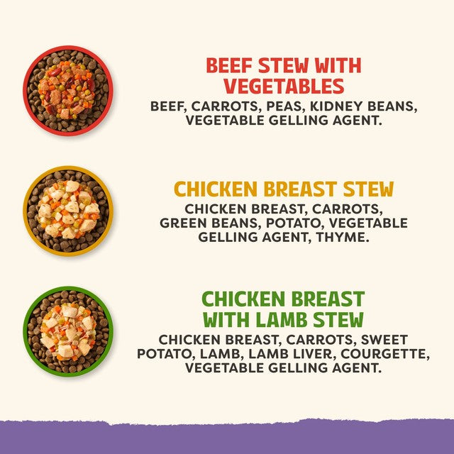 Applaws dog stew multipack selection 8x156g - British product