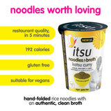 Itsu Katsu Curry instant noodles pot 64g, UK version