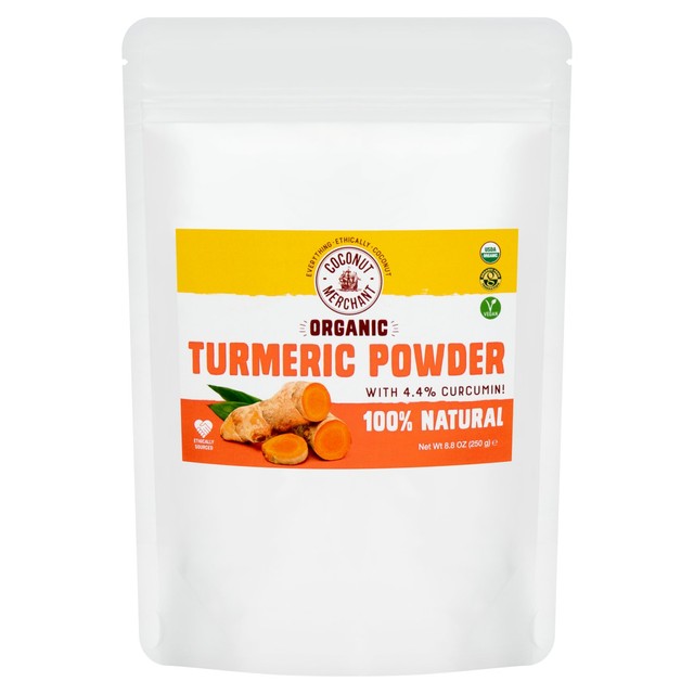 CM Naturals organic turmeric powder 250g - British product