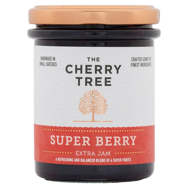 The Cherry Tree Super Berry Extra Jam 225g (British brand)