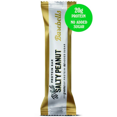 M&S Barebells Proteinbar Hvit Sjokolade Saltet Peanøtt 55 g - Kjøp på nett hos McGrocer