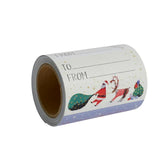 Sainsburys Home Santa Co Sticker Reel