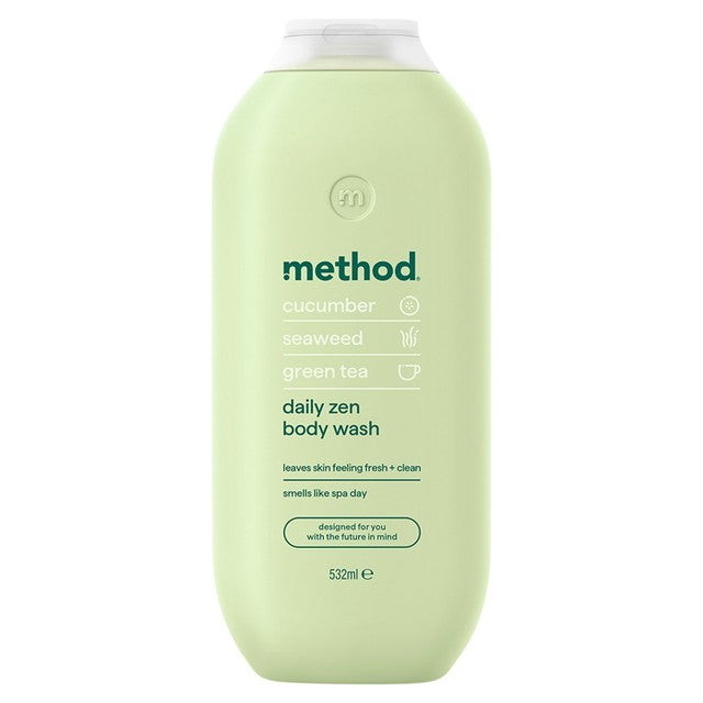 Method Daily Zen Body Wash 532ml, imported from the UK
